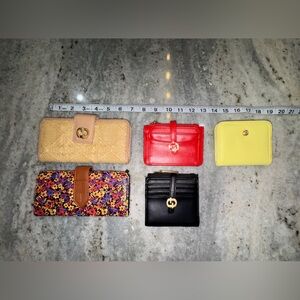 5 Guang Tong Wallets Billfold Card Holder Bundle Leather